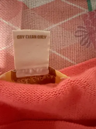 Peck & Peck  Coral 100% Cashmere 2 Ply Sweater Size Large.  - Image 4