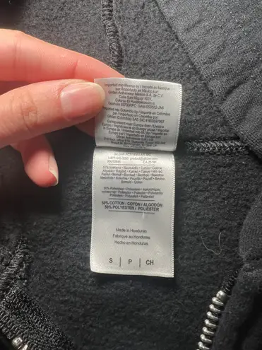 Gildan Black Zip-Up Hoodie with Lokal Coconut Grove (Miami) Size Small