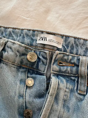 ZARA Mom Fit Jeans High Waist