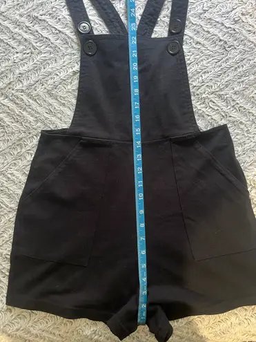 American Apparel Black Overalls