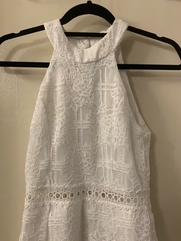 Macy's Macy’s White Formal Dress 