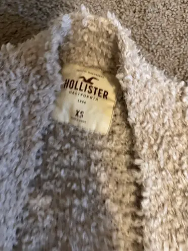 Hollister Fuzzy Cardigan