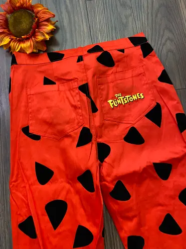 Unique Vintage NWT SMAK PARLOUR The Flintstones Bell Bottoms MEDIUM