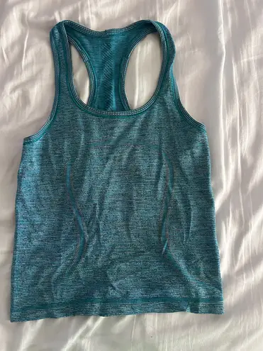 Lululemon Blue Swiftly Tech Tank