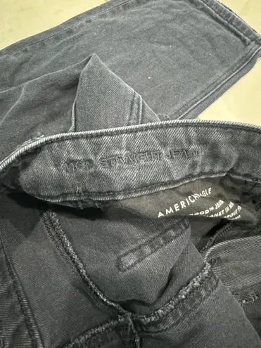 American Eagle Mom Straight Jeans