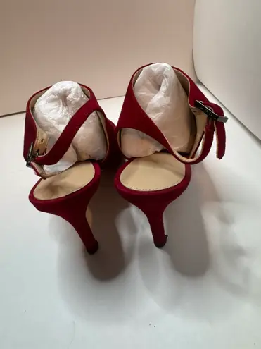 via spiga Terese Red Slingback Sandals Size 8.5M