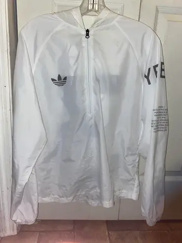 White Yeezy Y3 Windbreaker Kanye West Y3 Yeezy Windbreaker Yeezy
