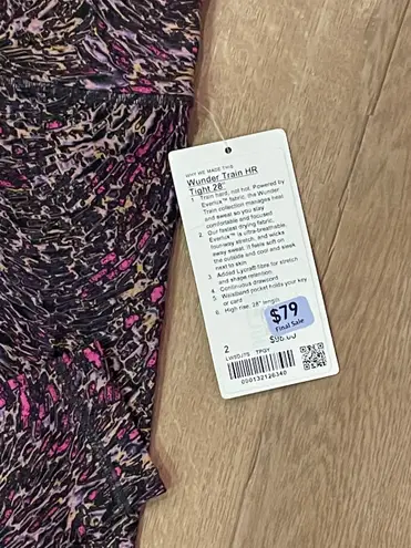 Lululemon Wunder Train Tight 28" Topography Multi size 2 NWT - Image 6