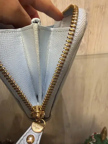 Salvatore Ferragamo Baby blue wallet