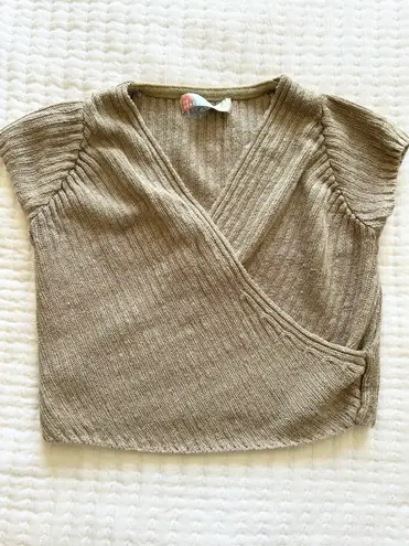 Free People beach knit top size XS