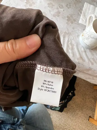 Elementz Brown NWT Tank Top Size 2x