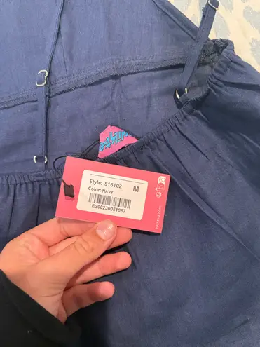 Edikted  Linen Look Open Back Top - Image 2