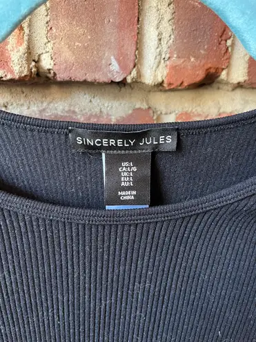 Sincerely Jules Rhinestone Crop Top