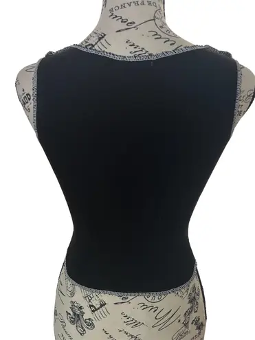 Brand New Black Peekaboo Top