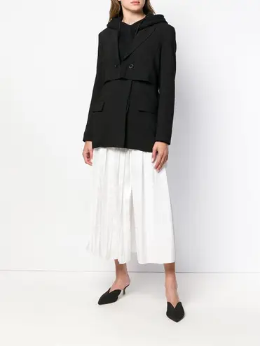 3.1 Phillip Lim women’s black Tiered Twill blazer jacket size 2 extra small XS