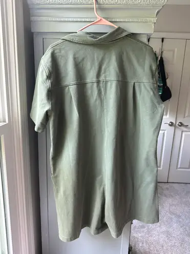 Boutique Very Cute Oversized Green Romper