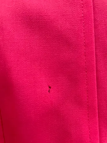 Christian LaCroix Vintage Bazar Hot Pink 100% Wool Boho Blazer, size 40 or US 8