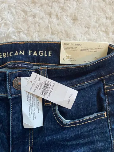 American Eagle High Rise Cropped Jeans