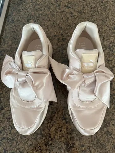 Fenty Puma By Rihanna Puma Fenty by Rihanna Bow Champagne Sneakers 8.5