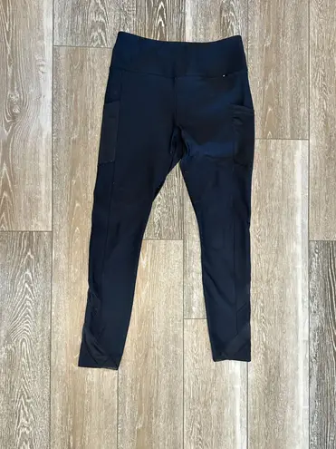 Mondetta Sz M Black Athletic Leggings Too Cute!