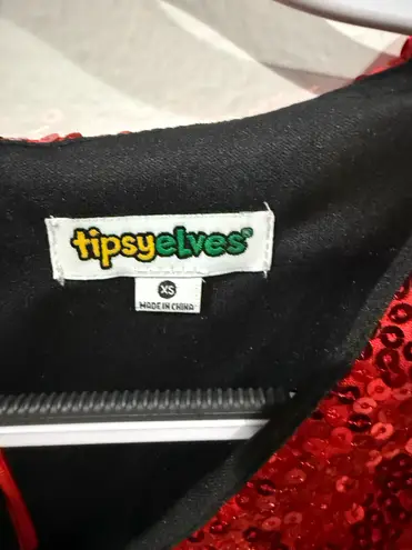 Tipsy Elves NWT - Women’s Red Sequin Dress