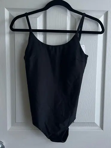 Lululemon  Waterside Black One-Piece Swimsuit B/C Cup, Medium Bum Coverage - S