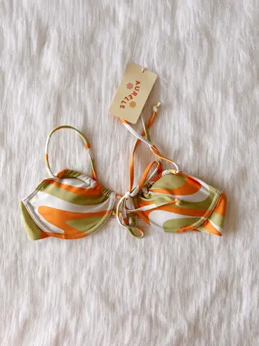 Aurelle Swim NWT Jackie Balconette Bikini Top