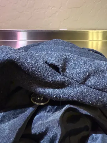 Dana Buchman Woman’s Charcoal Gray Peacoat