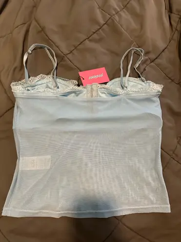 Edikted  Sheer Mesh Top thumbnail 4