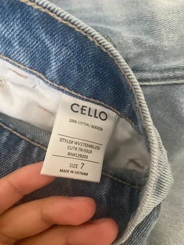 Cello Distressed Dad Jeans