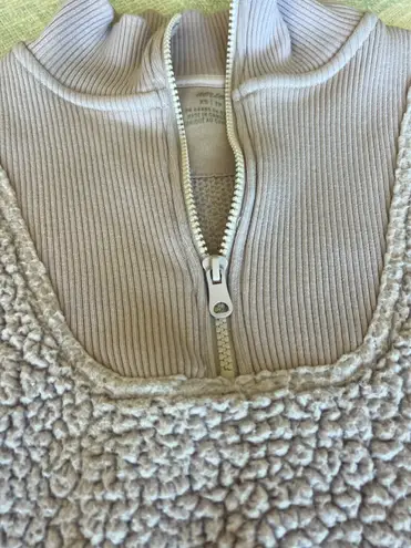 Aerie Sherpa Quarter Zip