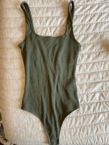 Hollister Olive Green Bodysuit