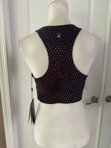 Spyder Printed Racerback Sports Bra