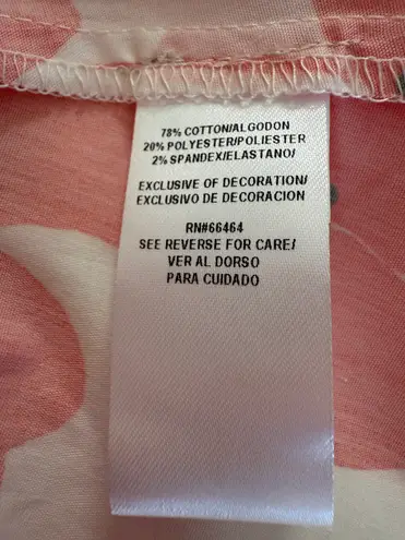 Studio 1 Womens Short Sleeve Floral Midi Fit + Flare Dress Sz 10 Brand New Multi