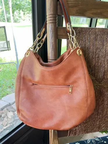 MIA Collection- 2 Piece Brown Hobo Purse With Wallet