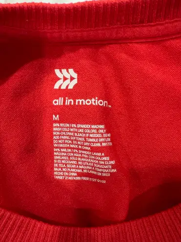 All In Motion Workout Top