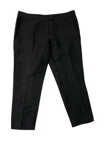 Isabel Marant Etoile Linen Blend Trouser Pants Charcoal Gray size US 8 or 40