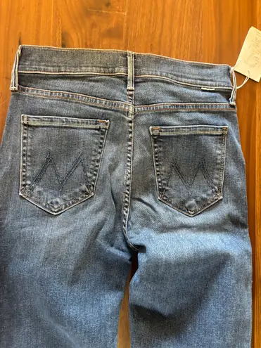 MOTHER Denim MOTHER | The Mid Rise Dazzler Ankle Fray | 27