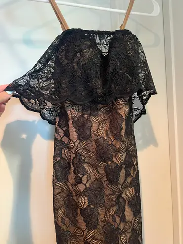 JLUXLABEL Brand New Black Lace Dress