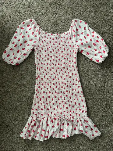 Jessica Simpson Strawberry Print Dress