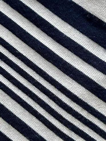 Market & Spruce Womens Sleeveless Striped Blue And White Maxi M