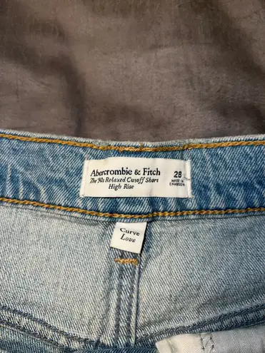 Abercrombie & Fitch Abercrombie Jean Shorts High-Rise thumbnail 3