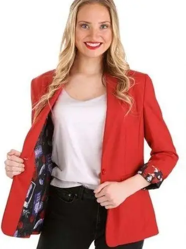 NWT Beetlejuice Red Lydia Blazer for Women Size 20W