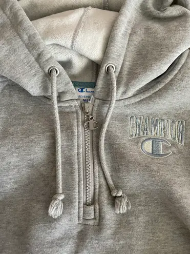 Champion Reverse Weave Quater Zip Hoodie