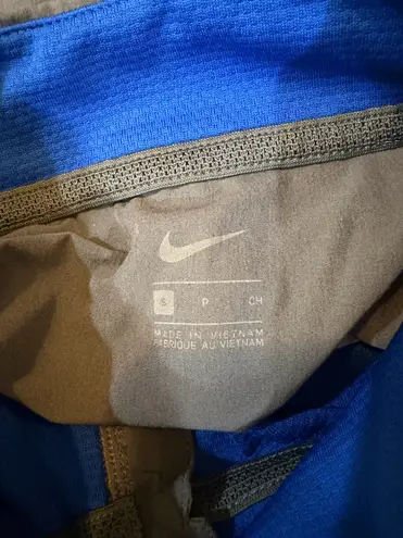 Nike Dallas Wings WNBA Blue and Gray Quarter Zip