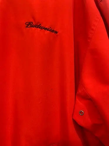 Budweiser Pull Over Large Windbreaker 1447