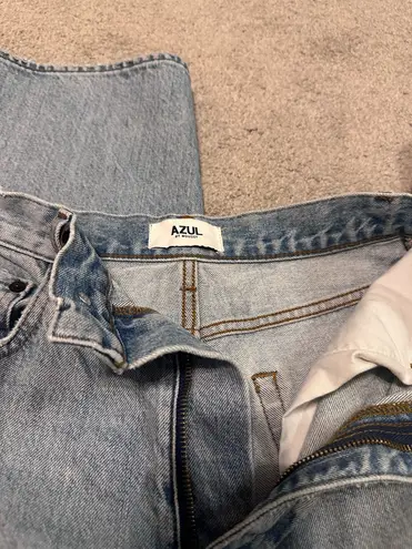 Moussy Jeans wide leg Blue