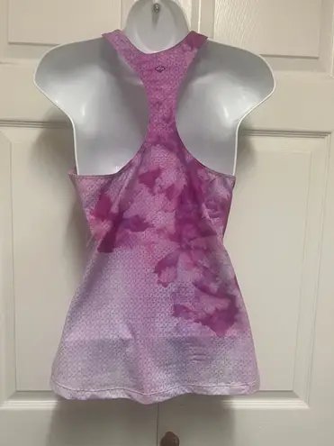 prAna Boost Violet Printed Yoga Tank Top