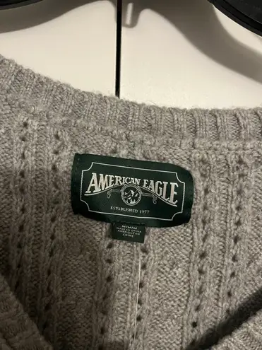 American Eagle Crop Sweater