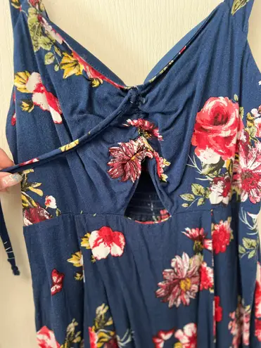 Xhilaration Blue Floral Sundress